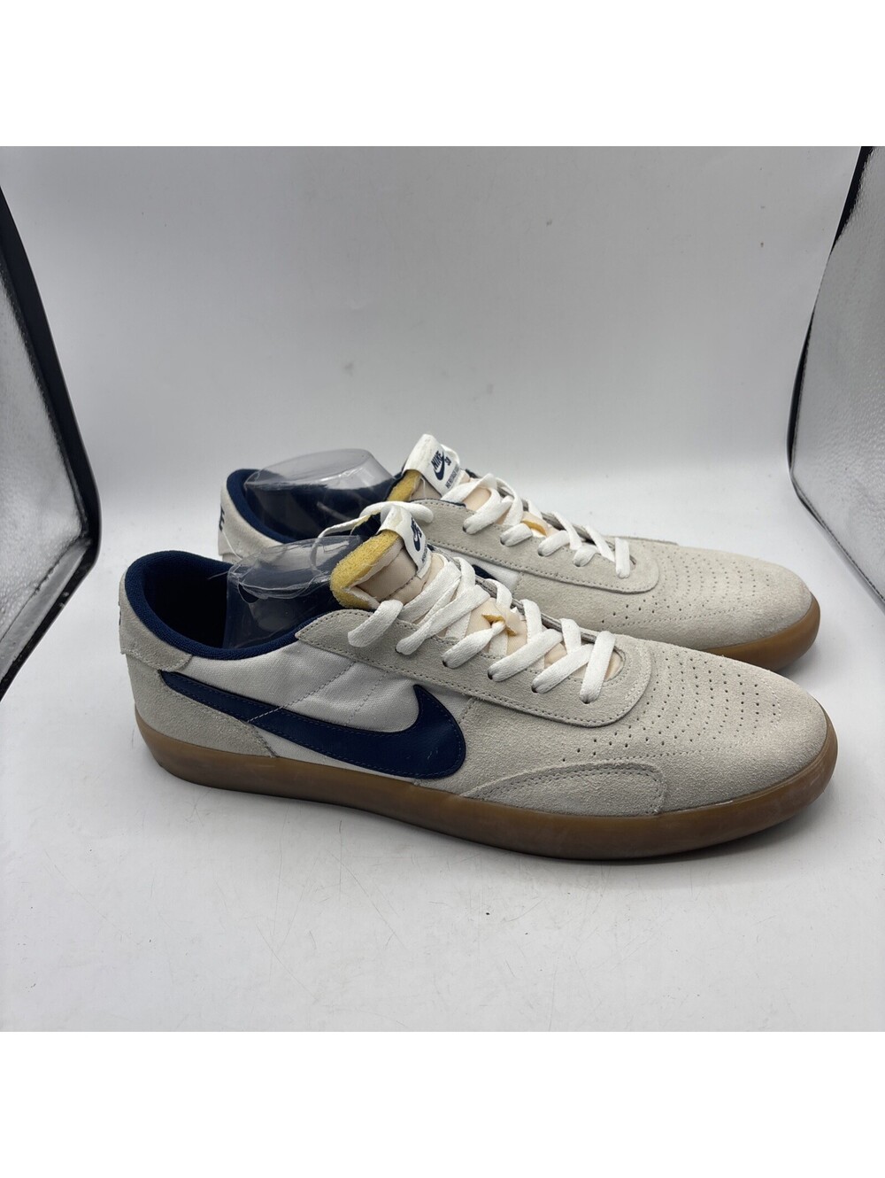 Nike Heritage Vulc SB 'Summit White Navy' Sneakers CD5010-102 Mens Size